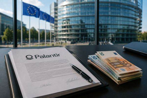 Europe pays, Palantir profits: only 1.4% tax paid by the American company